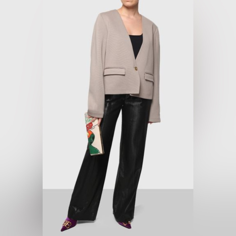 St John button detail blazer cardigan size 2